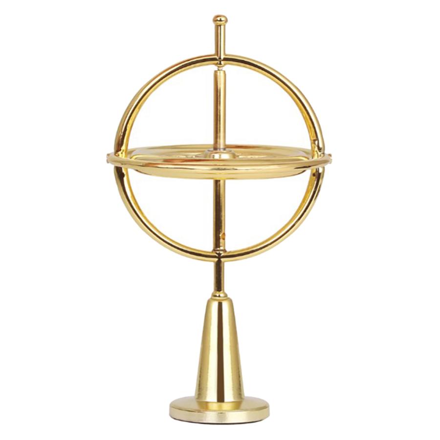 創造的な指先精密ジャイロスコープ回転トップバランスグッズゴールデン