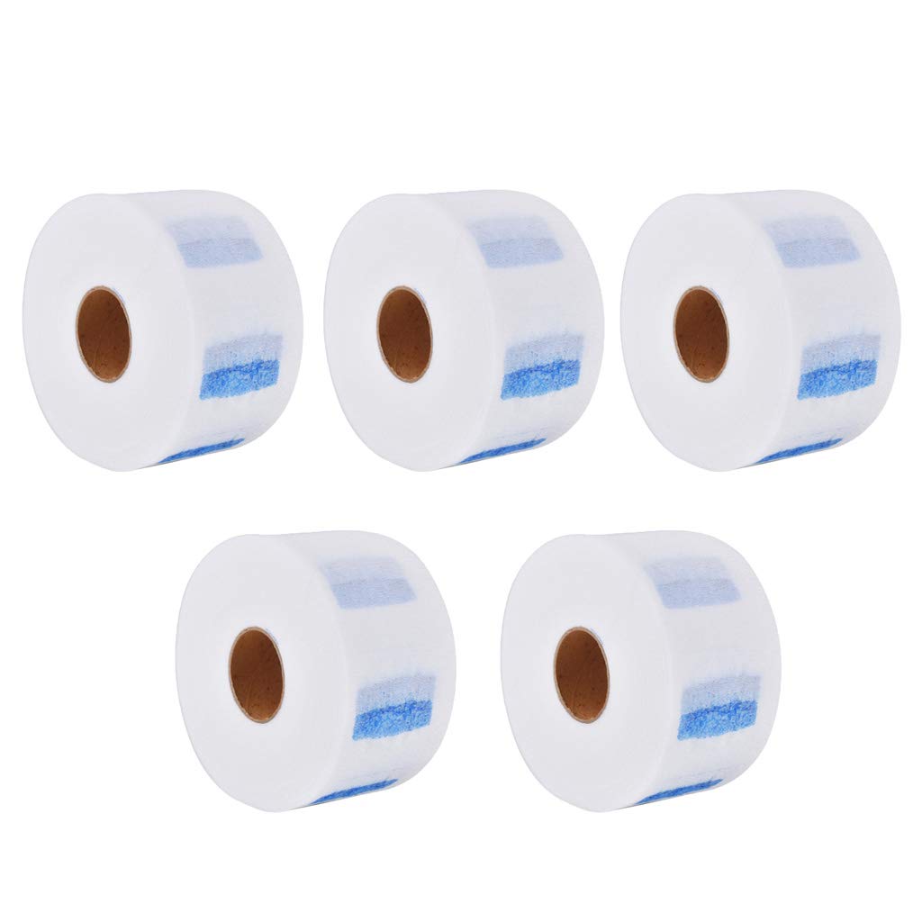 ネックペーパー ソフトタイプ 理容 美容院 柔軟性 男女兼用 実用的 5ロール入