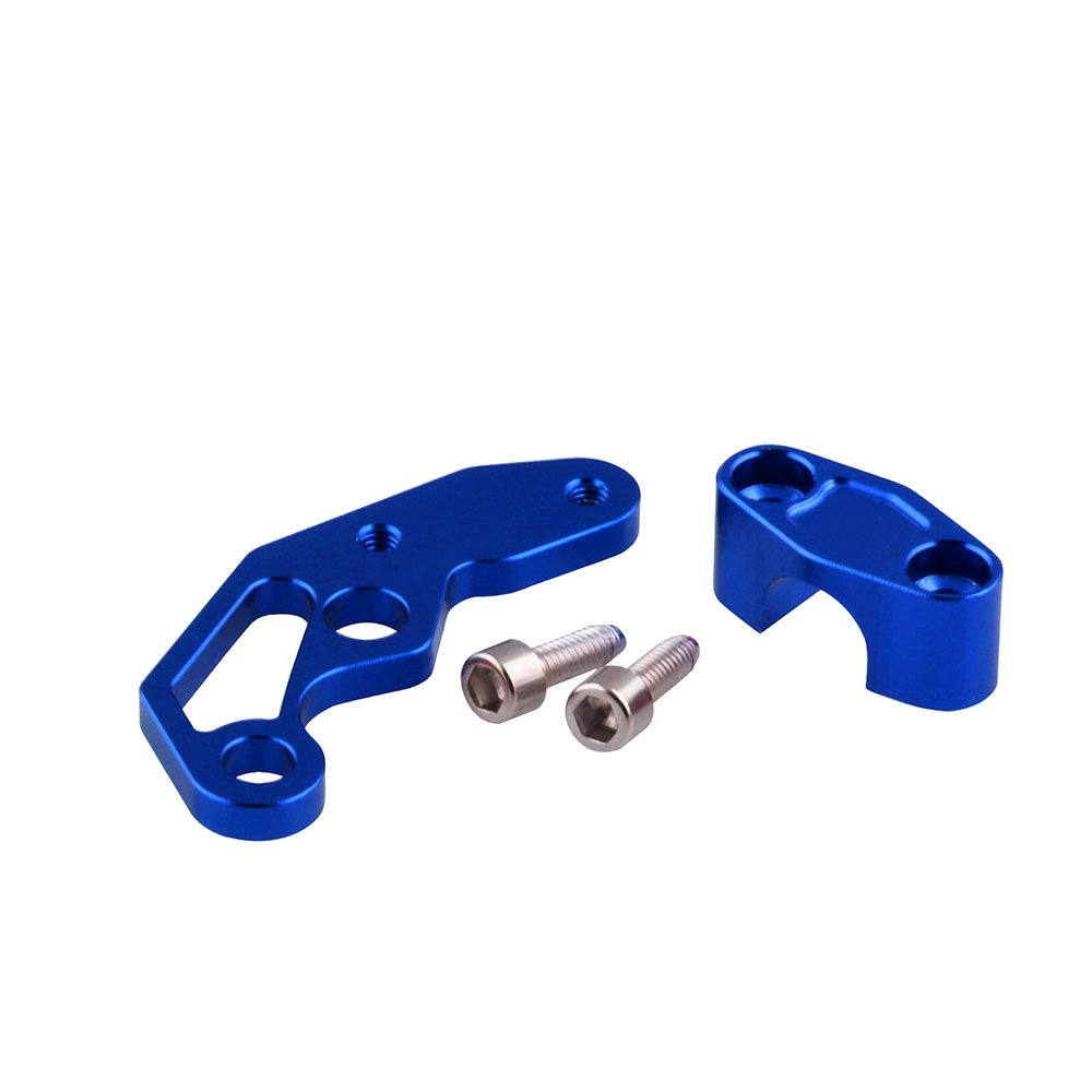 バイクブレーキホースガイド ブレーキホースガイド オートバイ ブレーキホース クランプ 汎用 アルミニ..