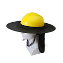 ヘルメット サンシェード 日よけ 熱中症対策 ヘルメットバイザー 日除け 建築現場 UVプロテクション・メッシュ・ブレス フルブリムメッシュサンシェード ヘルメットなし