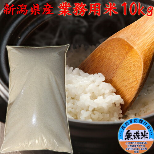 令和5年 新潟産 業務用米 無洗米 10kg