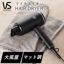 【正規販売店】ドライヤー 2023 大風量 速乾 マイナスイオン ヘアドライヤー ヴィダルサスーン (VSD-1241) ブラック｜ VS プレゼント gift ギフト おすすめ ドライアー 黒 風量調節 おしゃれ デザイン 高級感 乾燥 早い ヘアドライ VSD1241