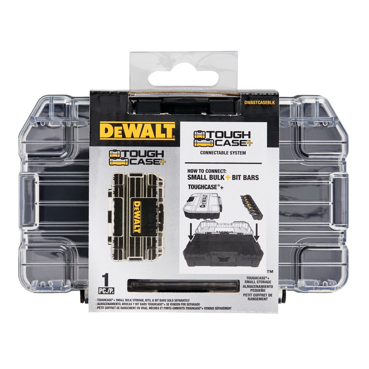 デウォルト 黒色タフケース（小） ブラック DWASTCASE 正規品 DWASTCASEBLK 453617...