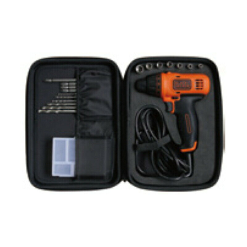 ブラック・アンド・デッカー(BLACK+DECKER) クイックコネクトドリルドライバー オ...