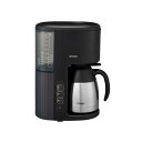 タイガー魔法瓶 コーヒーメーカー アイボリーブラック ACEV081KI 正規品 コーヒーマシン ACE-V081 KI ・ 母の日 プレゼント ギフト 女性 ...
