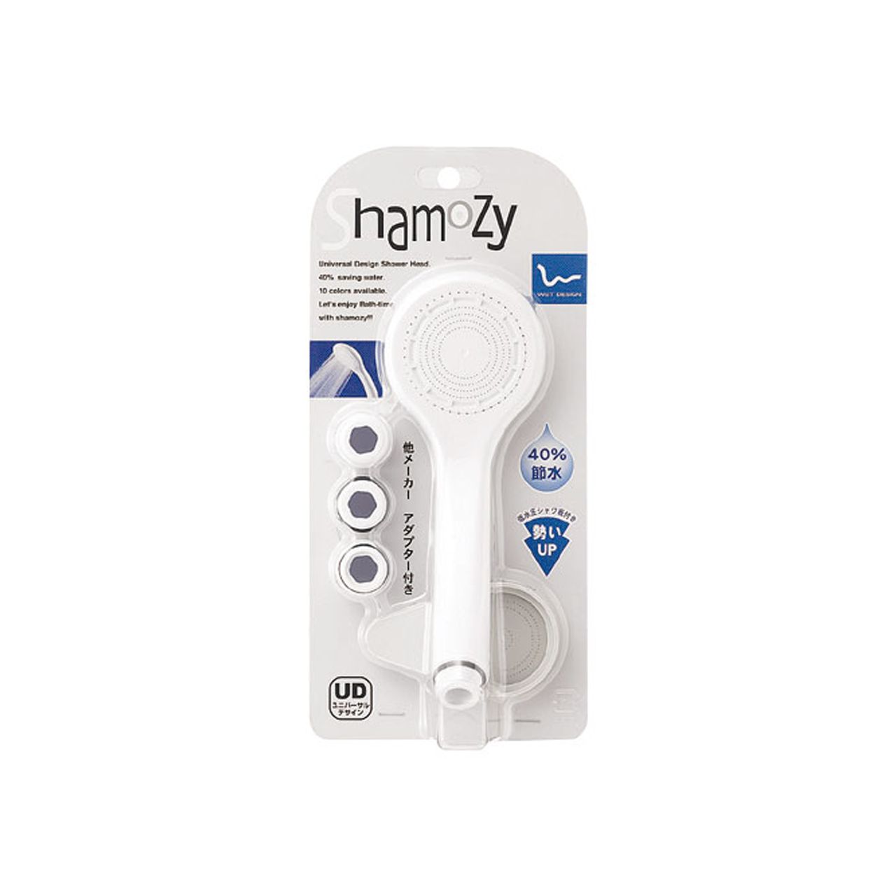 三栄 節水シャワヘッド（シャモジー） マットホワイト 396380MW 正規品 日本製 PS3963-80XA-MW 4973987..