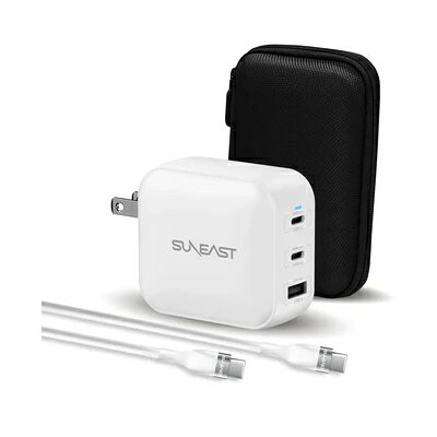 SUNEAST PD100W 2C1A USB急速充電器 白 白 AC100DCWH 正規品 SE-AC100DC001WHF 4573574593941