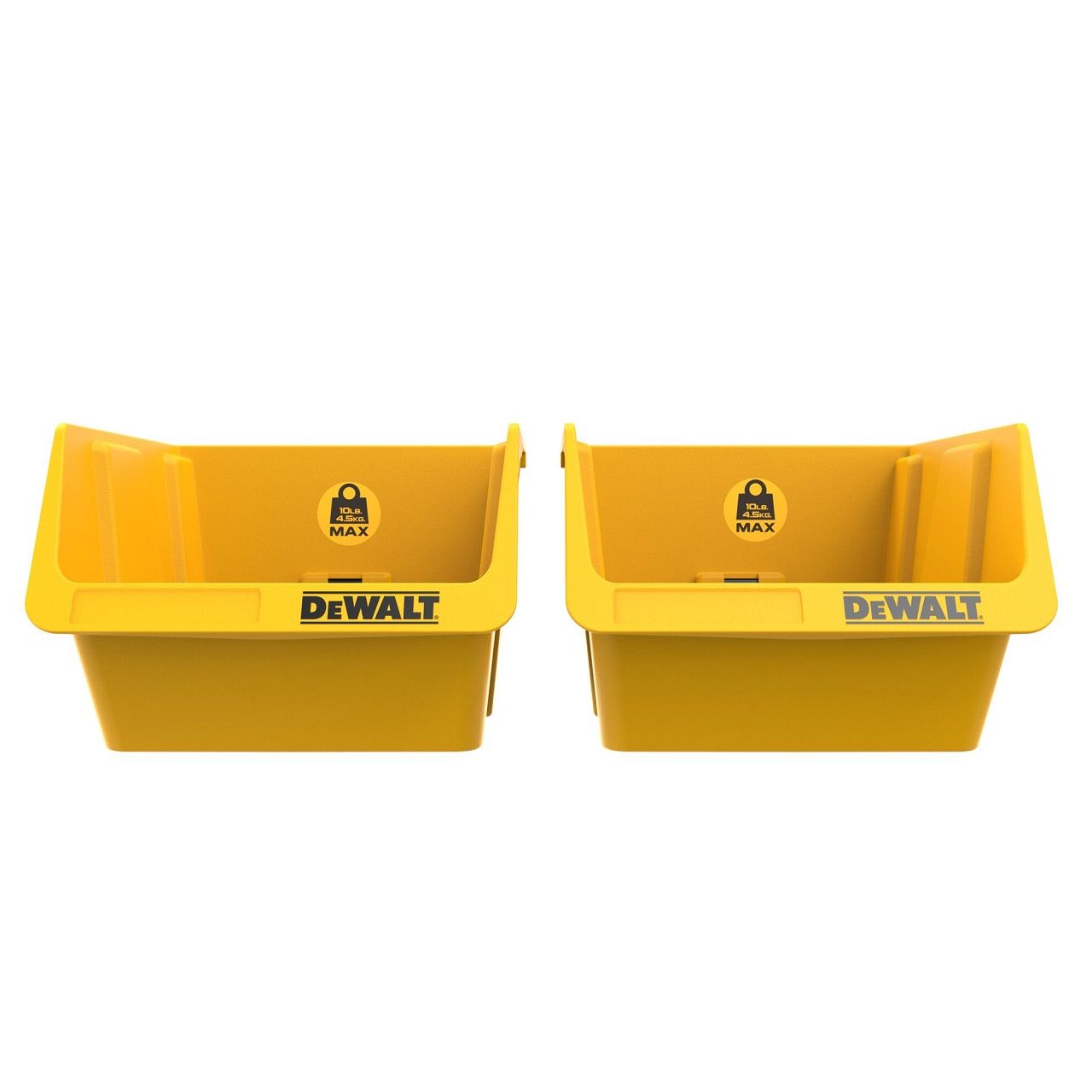 デウォルト DEWALTガレージ収納カップ2個セット イエロー DWST82813 正規品 DWST82813 4536178929929