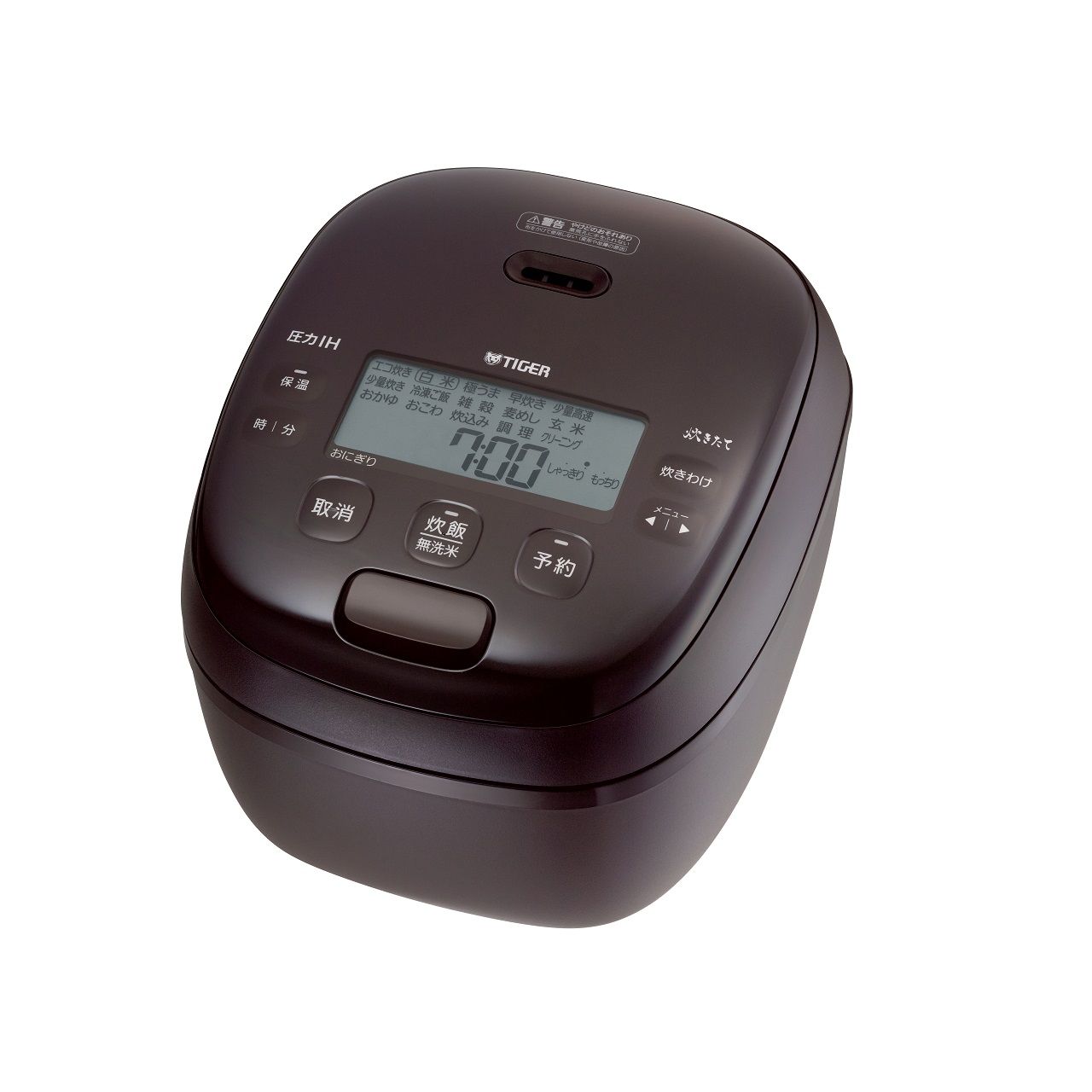 タイガー魔法瓶 圧力IHジャー炊飯器 ディープブラウン JRIH100TP 正規品 日本製 JRI-H100TP 4904710443408