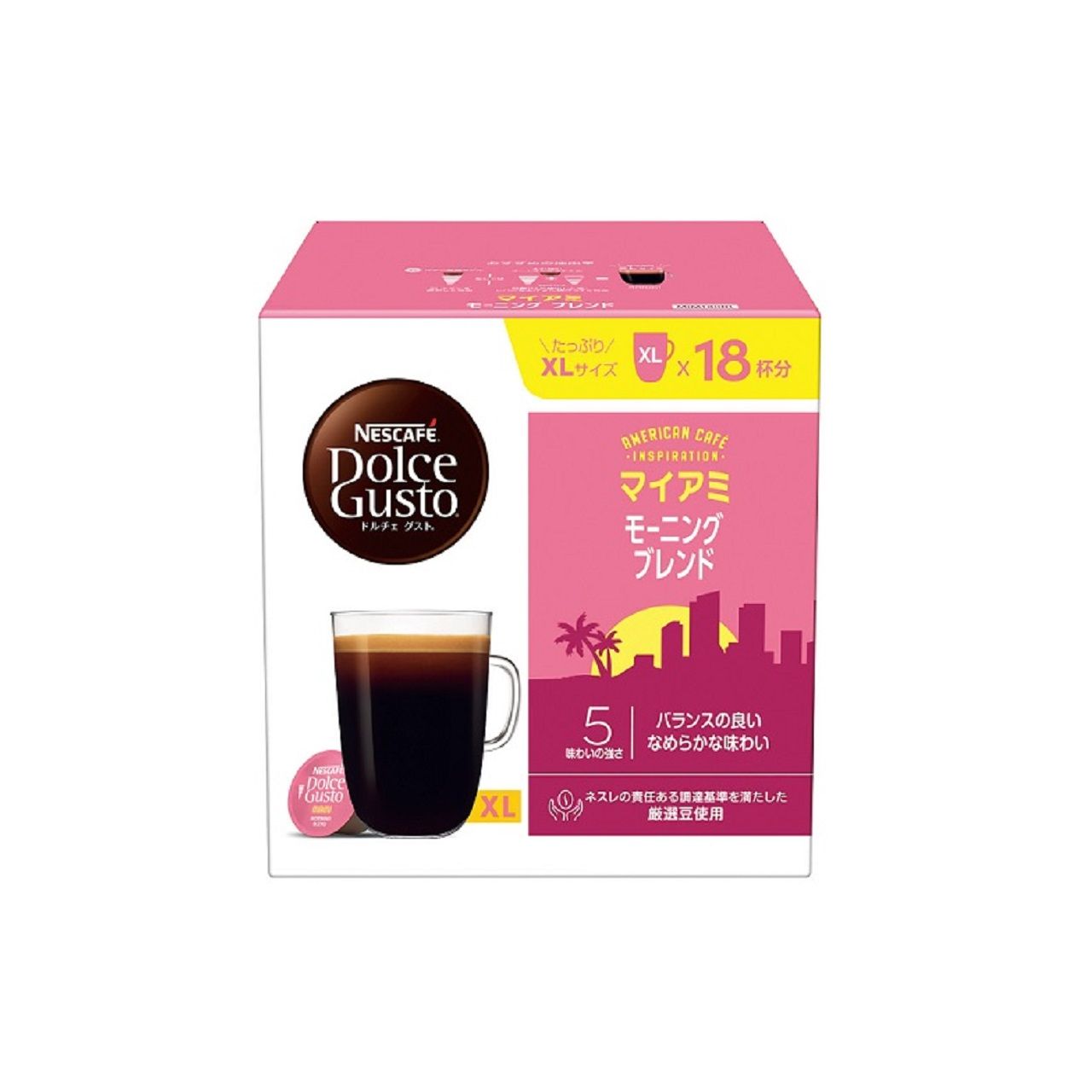 ネスカフェ ドルチェグスト マイアミ モーニングブレンド MIM18001 正規品 MIM18001 4902201441810