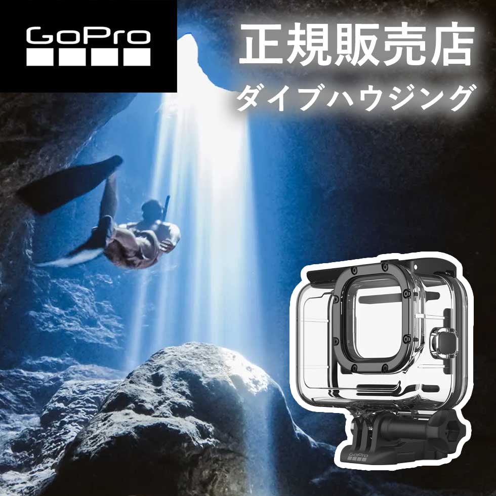 楽天自分にピッタリ家電の「マイピタ」【正規販売店】ゴープロ GoPro gopro ダイブハウジング （HERO9 ブラック/HERO10 ブラック/HERO11 ブラック） ダイブハウジング スケルトン バックドア マウント用バックル サム スクリュー ADDIV001 アクセサリー 純正品 hero12 gopro12 ゴープロ12