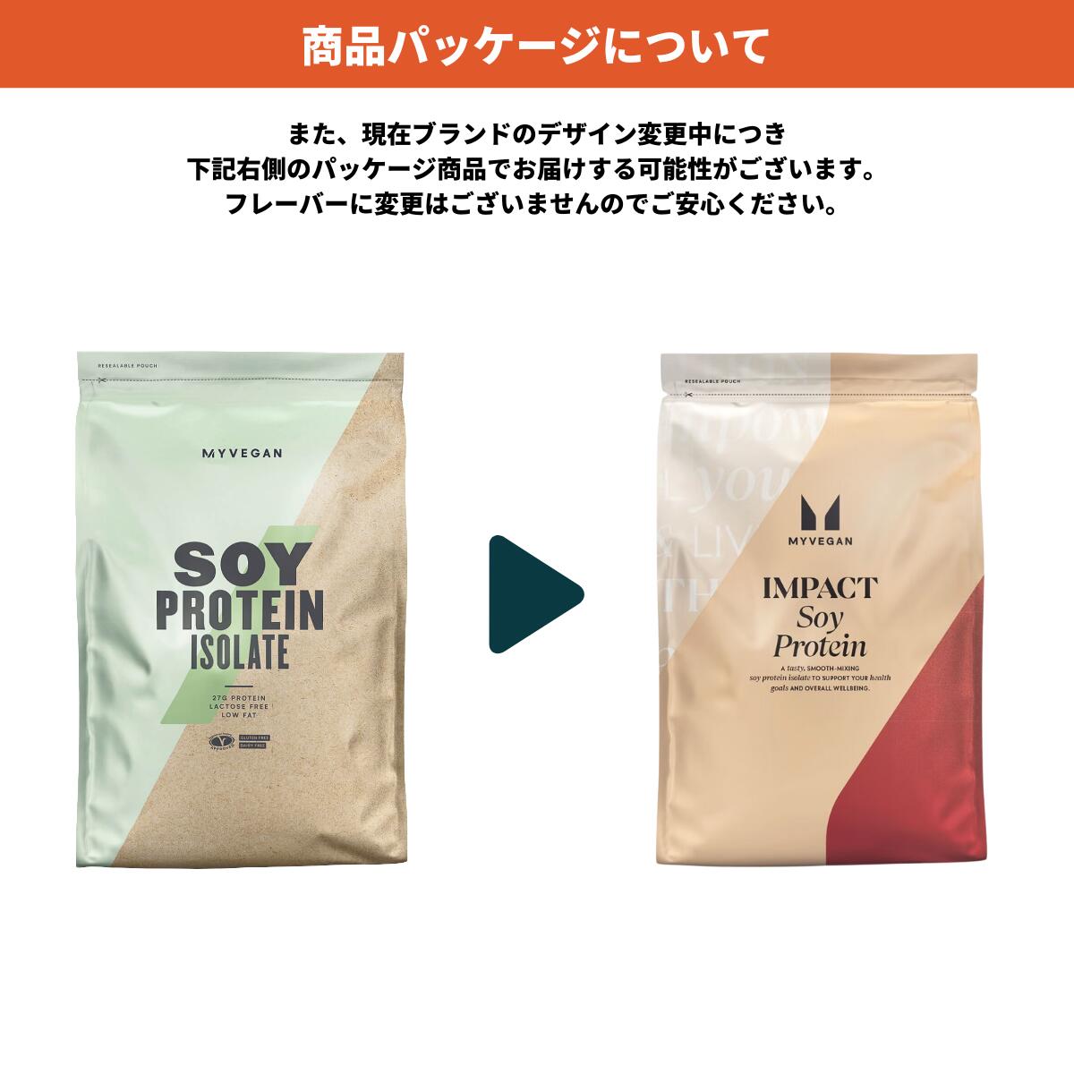 マイプロテイン ソイプロテイン アイソレート 2.5kg 約83食分 【Myprotein】【楽天海外通販】 - パッケージ変更のお知らせ