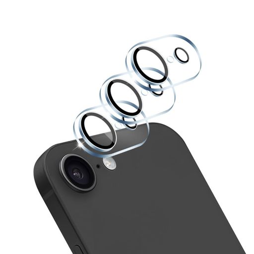 ✔【対応機種 】 対応 iPhone 17E カメラフィルム,レンズフィルム カメラ保護フィルム レンズ保護フィルム。カメラフィルムのシリコン自己吸着層により、カメラフィルムを携帯電話に合わせて軽く置くだけで、気泡が入らないように簡単に取り付けられます。 ✔【高透過率】 高品質の日本製旭硝子素材を採用することで透過性が99%に達しています。市販のガラスフィルムより透明度が高くて、液晶画面の本来の美しさを損なわないません。 ✔【高品質の材料】:業界高レベルの9H硬度を有し、4.5時間以上の高温クエンチ処理を受け、カメラフィルムは、通常のカメラフィルムよりも5倍高い125MPaの圧縮強度を持っています。 シリコンコーティングを内蔵して衝撃を緩和します、画面へのダメージを小限に抑えます。特殊な飛散防止設計により、万一割れてしまった際にもガラス片が飛散することなく、高い安全性を実現しています。 ✔【指紋防止、防油、防水】 カメラフィルムの表面にはナノコーティングが施されており、特殊な疎油処理されているため、簡単にタッチすることができ、指触りが抜群です。