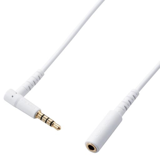マイク対応φ3.5mm4極ステレオミニプラグを持つヘッドホン・イヤホンを接続する時に便利な延長ケーブルです。 内部線材どうしの摩擦による劣化を防ぐフィラーを内蔵しています。 太く頑丈な30AWG線材を使用しているので、延長による伝送ロスを徹底的に抑えます。 高純度OFC99.9%仕様により、信号の歪みの発生や伝送ロスをしっかり抑えます。 コネクターには、通常よりブッシュを長くすることでプラグ部分にかかる負担を軽減するロングブッシュ構造を採用しています。