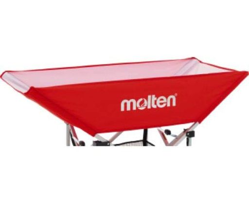 モルテン(molten) ボールカゴ 折りたたみ式平型ボールカゴ用ネット 赤 BT0030-R