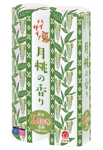 リサイクルパルプとピュアパルプをブレンドした原料を使用しており、 地球にも肌にもやさしい製品となっています。 月桃の香りつき 月桃の香りは化粧水、石鹸、芳香剤等に使われ、アロマの効果としてストレスや緊張を和らげてくれる作用もあります 月桃の香りはショウガ科のハーブのため、スパイシーで爽やかな甘みのある香りです