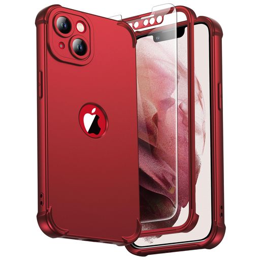 ORETECH iPhone 13 Miniケース用に設計されており、13 Mini 2x強化ガラススクリーンプロテクター付きiPhone 13 Miniケースと互換性がありますiPhone 13