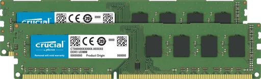 デスクトップPC用メモリ 規格:PC3L-12800 (DDR3L-1600) 容量:16GB(8GBx2枚) 種類:240Pin DDR3-SDRAM Unbuffered DIMM
