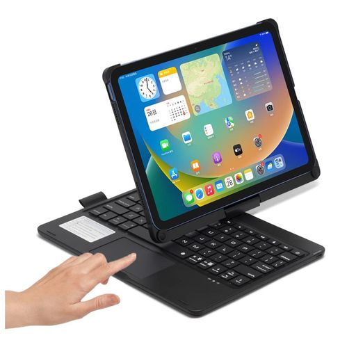 360°回転 iPad 第10世代 / 第11世代 (A16, 2025) 11インチ キーボード タッチパッド搭載 バックライト付き iPad 10 2022 10.9インチ キーボードケース 一体型 カバー トラックパッド キーボード付き