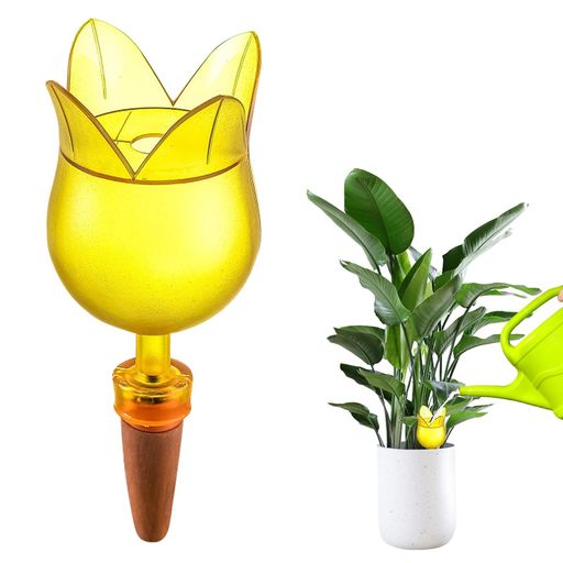 ✅ 浸水器の仕様と品質:材質:PS+テラコッタ、サイズ:18.5x8cm、カラー:ピンク/ブルー/グリーン(お好みの色をお選びいただけます)。 ✅ エレガントなデザインが美しさをプラス: 鮮やかなチューリップの花のデザインの給水器は、自動給水機能を備えているだけでなく、鉢植えやバルコニーに自然で装飾的な美しさと魅力を加えます。 ✅ 自動浸水で持続保湿:浸水器の核心機能は浸透原理を利用し、貯水容器の水をゆっくり均一に土壌に浸透させることで、長時間にわたり持続的に保湿し、植物の乾燥を防ぎます。 ✅ 定時・定量で科学的なケア:滴水・浸水の速度を調節することで、物理的なタイマー効果を実現。植物の根に定量かつ安定した水分を供給し、根腐れや乾燥によるダメージを防ぎ、より健全な成長を促します。 ✅ 簡単設置で使いやすく:小鳥の本体に水を注ぎ、浸水ノズル部分を植木鉢の土に挿すだけで稼動開始。複雑な部品の組み立ては不要で、開封後本体とテラコッタ部の接続部分を調整するだけで、極めて簡単にご利用いただけます。
