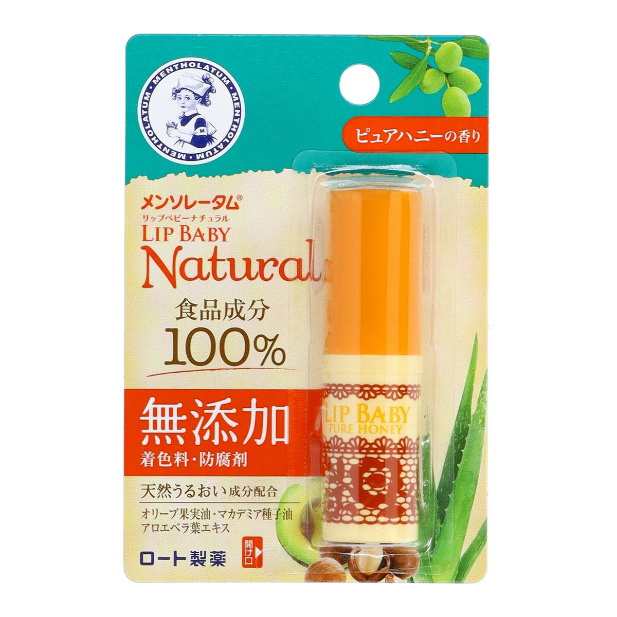 ロート製薬メンソレータムリップベビ...