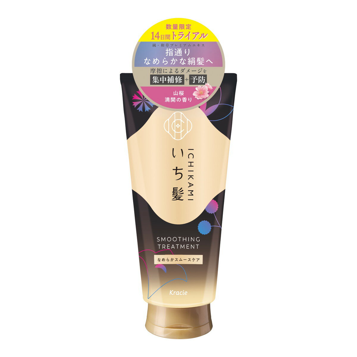 【送料込・まとめ買い×10個セット】クラシエ いち髪 なめらかスムースケア トリートメント 140g お試し容量品