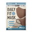 ꥹ DAILY FIT MASK ǥ꡼ եå ޥ Ω M դĤ ֥饦 RK-D5MBR 5