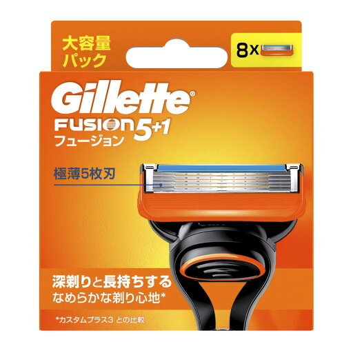 【送料込・まとめ買い×5個セット】P&G ジレット フュージョン マニュアル 替刃 8B 8個入 【送料込・まとめ買い×5個セット】P&G ジレット フュージョン マニュアル 替刃 8B 8個入