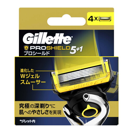 【送料込】 P&G ジレット プロシールド 替刃 4B 4個入 1個 【送料込】 P&G ジレット プロシールド 替刃 4B 4個入 1個