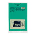 【今だけお得!数量限定セール】ジャパックス CCG45 カラー ポリ袋 45L 緑 10枚入◇