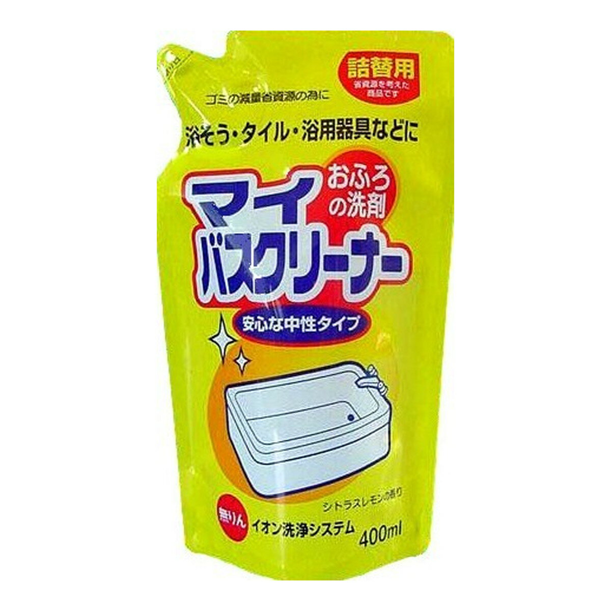 ロケット石鹸 マイ バスクリーナー 詰替用 400ml