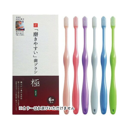 【送料込・まとめ買い×2個セット】ライフレンジ LT-53 磨きやすい 歯ブラシ 極 ふつう 6本セット ※カラーはお選びいただけません。 【送料込・まとめ買い×2個セット】ライフレンジ LT-53 磨きやすい 歯ブラシ 極 ふつう 6本セット ※カラーはお選びいただけません。