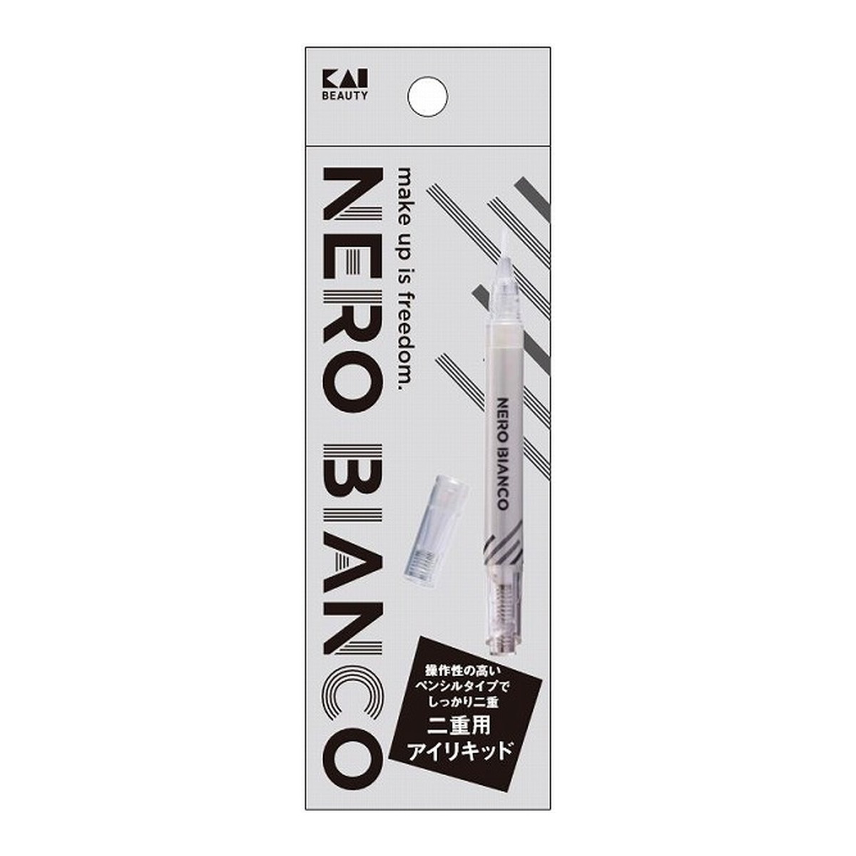 商品名：貝印 KQ3512 NEROBIANCO 二重用 アイリキッド内容量：1個JANコード：4901601074888発売元、製造元、輸入元又は販売元：貝印原産国：日本商品番号：101-m003-4901601074888商品説明ノック式ペンタイプ形状の二重用アイリキッド。 コンパクトサイズで持ち運びにも便利。広告文責：アットライフ株式会社TEL 050-3196-1510 ※商品パッケージは変更の場合あり。メーカー欠品または完売の際、キャンセルをお願いすることがあります。ご了承ください。