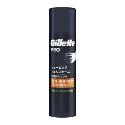 【送料込・まとめ買い×5個セット】P&G ジレット Gillette PRO シェービング ジェルフォーム 195g