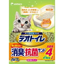 【今だけお得!数量限定セール】ユニチャームペットケア 1週間消臭・抗菌デオトイレ 取りかえ専用 飛び散らない消臭・抗菌サンド 4L ( 452069968056...