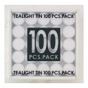 カメヤマ ティーライト ティン 100個入