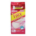 【今だけお得!数量限定セール】玉川衛材 Fitty フィッティ シルキータッチ マスク 耳ゴムふわり 個包装 やや小さめサイズ ピンク 30枚入