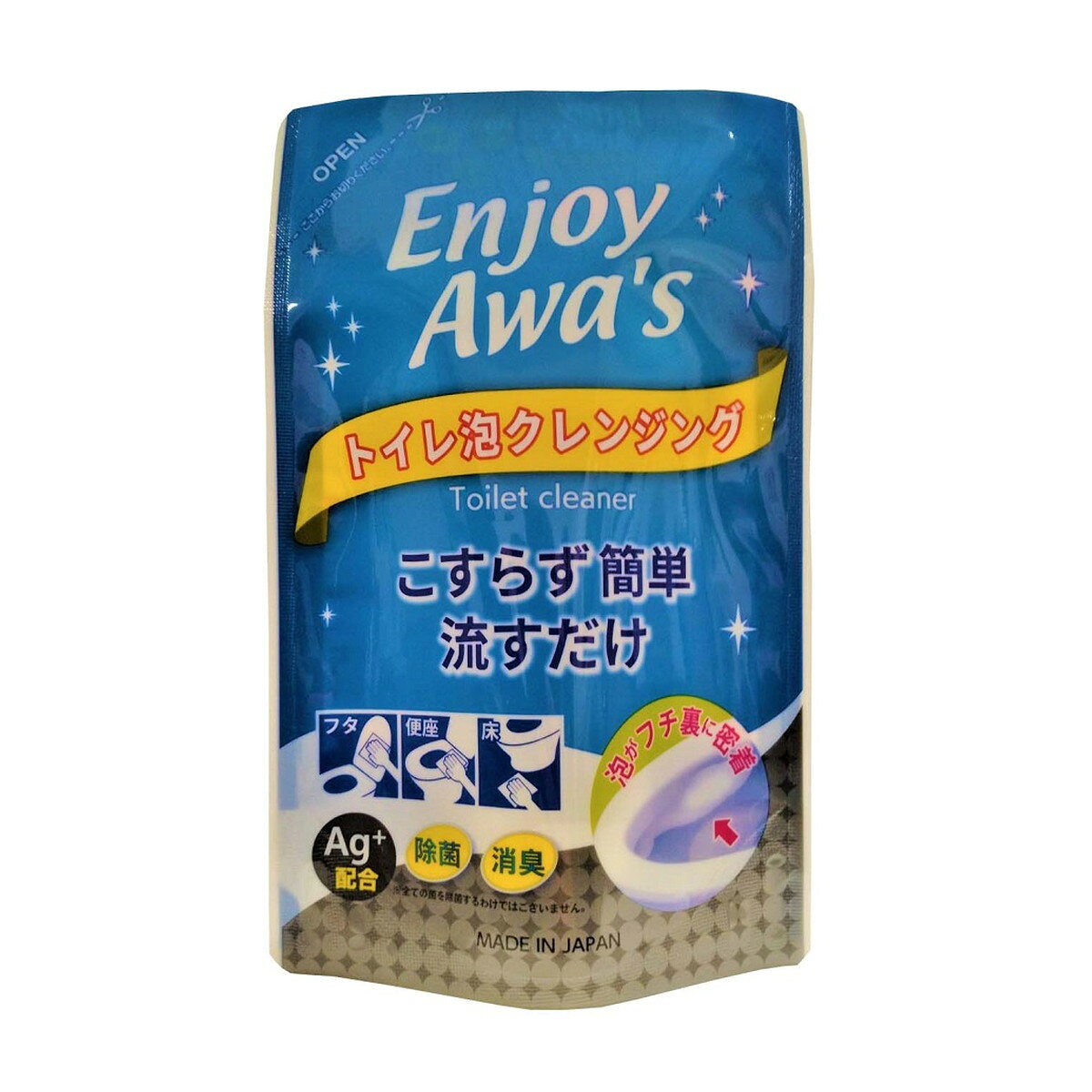 【◆数量限定◆】ロケット石鹸 トイレ 泡クレンジング つめかえ用 250ml トイレクリーナー【MY