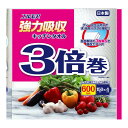 【今だけお得!数量限定セール】カミ商事 エルモア 強力吸収 キッチンタオル 3倍巻 4ロール入り 3枚重ね◇