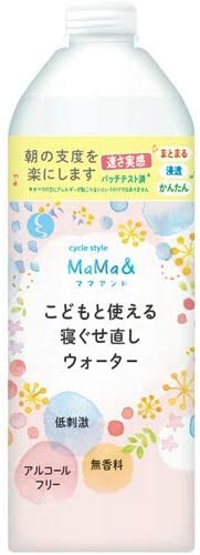 第一石鹸 サイクルスタイル MAMA& ママアンド こどもと使える 寝ぐせ直しウォーター 詰替用 400ML