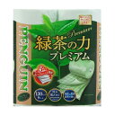 【今だけお得!数量限定セール】丸富製紙 緑茶の力 プレミアム トリプル 8ロール◇