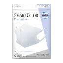 ユニ・チャーム 超快適マスク SMART COLOR Pearl White ふつう 7枚入 スマートカラー パールホワイト マスク　4903111512805