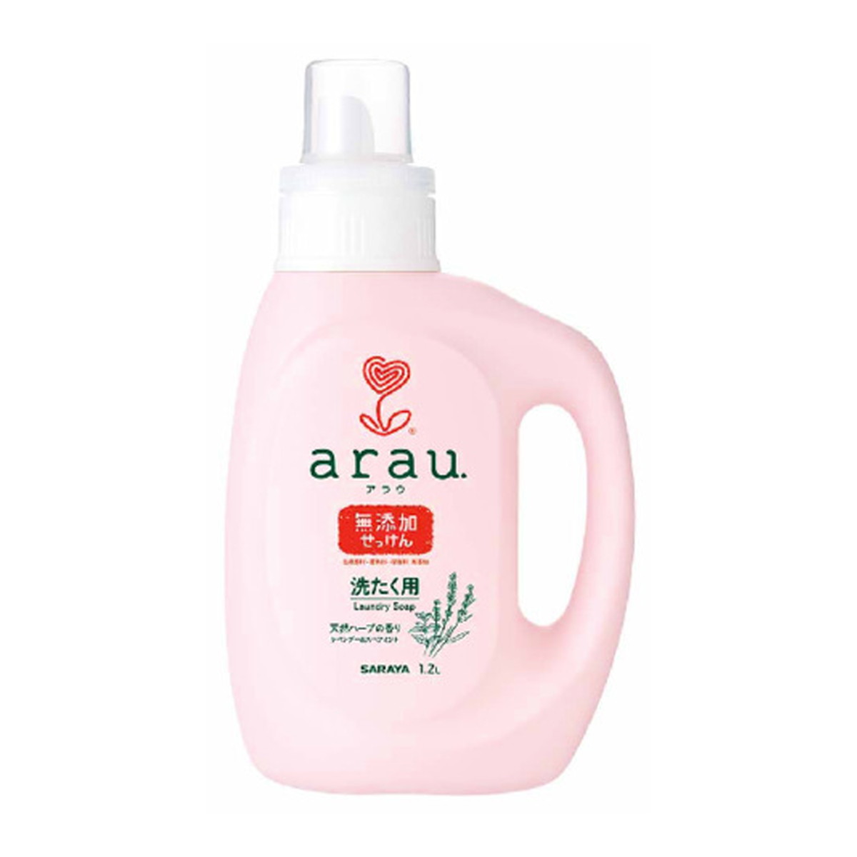 サラヤ SARAYA アラウ 洗たく用 無添加せっけん 本体 1.2Lのサムネイル