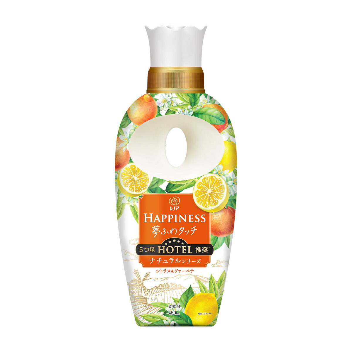 P&G レノア ハピネス 夢ふわタッチ シトラス&ヴァーベナ 本体 450ml 柔軟剤のサムネイル