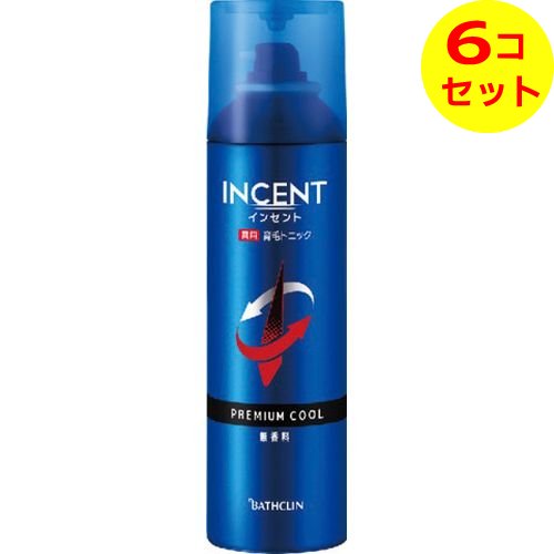 【送料込】 インセント 薬用育毛トニック プレミアムクール 190g ×6個セット