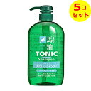 【送料込】 TKコーポレーション 馬油 トニックリンスインシャンプー 600ml ×5個セット
