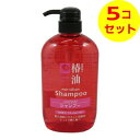【送料込】 熊野油脂 椿油シャンプー 600ml 本体 ×5個セット