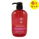 【送料込】 熊野油脂 椿油シャンプー 600ml 本体 ×6個セット