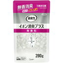 【今だけお得!数量限定セール】消臭力クリアビーズ イオン消臭プラス つめかえ 無香料 280g◇