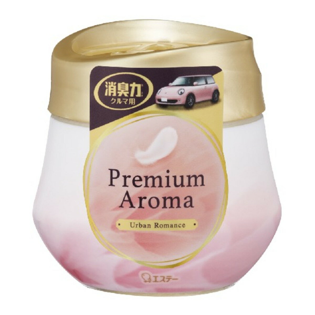 クルマの消臭力 Premium Aroma (プレミアムアロマ) ゲルタイプ アーバンロマンス 90g